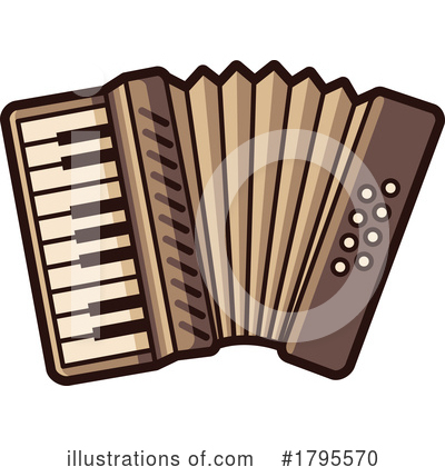 Accordian Clipart #1795570 by Any Vector