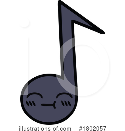 Music Note Clipart #1802057 by lineartestpilot