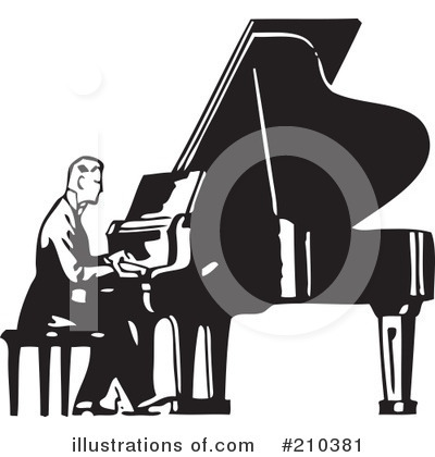 Piano Clipart #210381 by BestVector