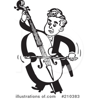 Royalty-Free (RF) Music Clipart Illustration by BestVector - Stock Sample #210383