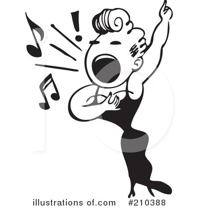 Royalty-Free (RF) Music Clipart Illustration by BestVector - Stock Sample #210388