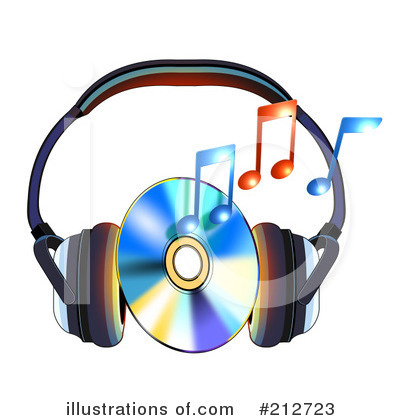 Royalty-Free (RF) Music Clipart Illustration by patrimonio - Stock Sample #212723