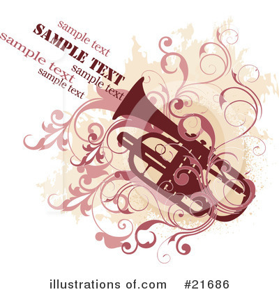 Royalty-Free (RF) Music Clipart Illustration by OnFocusMedia - Stock Sample #21686