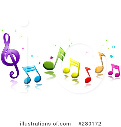 Royalty-Free (RF) Music Clipart Illustration by BNP Design Studio - Stock Sample #230172