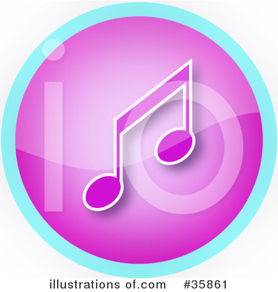 Royalty-Free (RF) Music Clipart Illustration by YUHAIZAN YUNUS - Stock Sample #35861