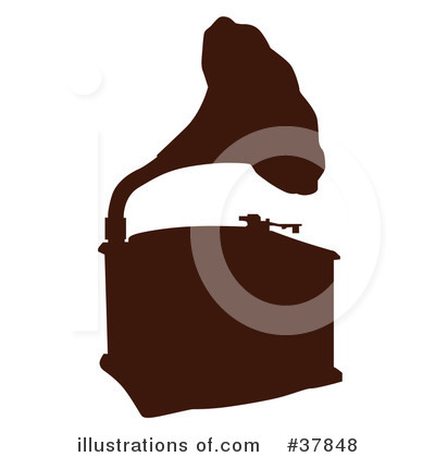 Gramophone Clipart #37848 by OnFocusMedia