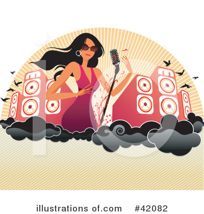 Royalty-Free (RF) Music Clipart Illustration by L2studio - Stock Sample #42082