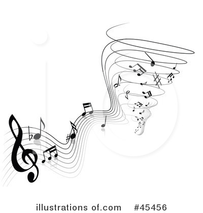 Music Notes Clipart #45456 by TA Images