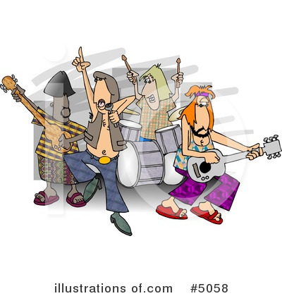 Royalty-Free (RF) Music Clipart Illustration by djart - Stock Sample #5058