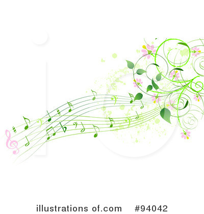 Royalty-Free (RF) Music Clipart Illustration by Pushkin - Stock Sample #94042