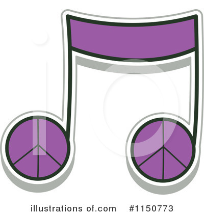 Royalty-Free (RF) Music Note Clipart Illustration by BNP Design Studio - Stock Sample #1150773