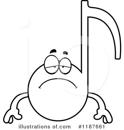 Royalty-Free (RF) Music Note Clipart Illustration by Cory Thoman - Stock Sample #1187661