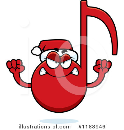 Royalty-Free (RF) Music Note Clipart Illustration by Cory Thoman - Stock Sample #1188946