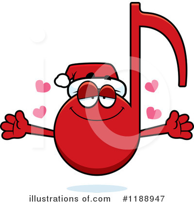 Royalty-Free (RF) Music Note Clipart Illustration by Cory Thoman - Stock Sample #1188947