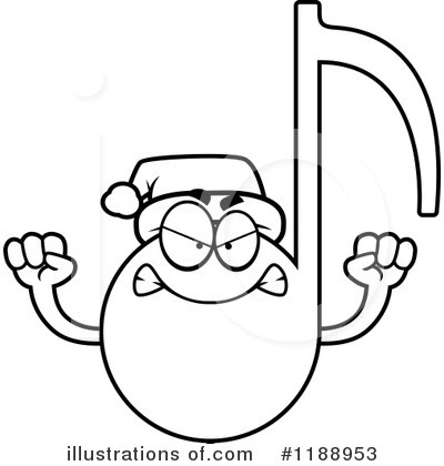 Royalty-Free (RF) Music Note Clipart Illustration by Cory Thoman - Stock Sample #1188953