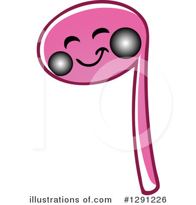Royalty-Free (RF) Music Note Clipart Illustration by visekart - Stock Sample #1291226