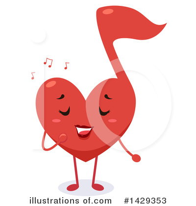 Royalty-Free (RF) Music Note Clipart Illustration by BNP Design Studio - Stock Sample #1429353