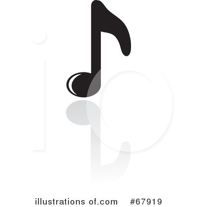 Royalty-Free (RF) Music Note Clipart Illustration by Rosie Piter - Stock Sample #67919