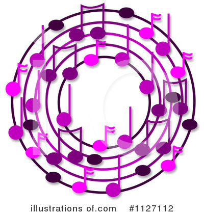 Royalty-Free (RF) Music Notes Clipart Illustration by djart - Stock Sample #1127112