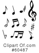 Music Notes Clipart #60487 by TA Images