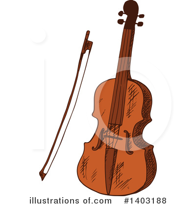 Royalty-Free (RF) Musical Instrument Clipart Illustration by Vector Tradition SM - Stock Sample #1403188