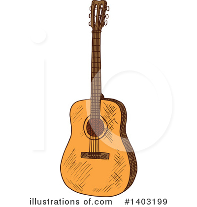 Royalty-Free (RF) Musical Instrument Clipart Illustration by Vector Tradition SM - Stock Sample #1403199
