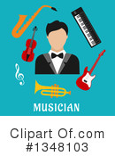 Musician Clipart #1348103 by Vector Tradition SM