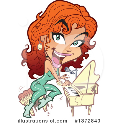 Music Clipart #1372840 by Clip Art Mascots