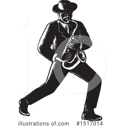 Royalty-Free (RF) Musician Clipart Illustration by patrimonio - Stock Sample #1517014