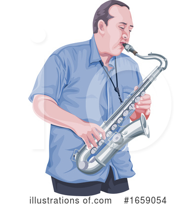 Royalty-Free (RF) Musician Clipart Illustration by Morphart Creations - Stock Sample #1659054