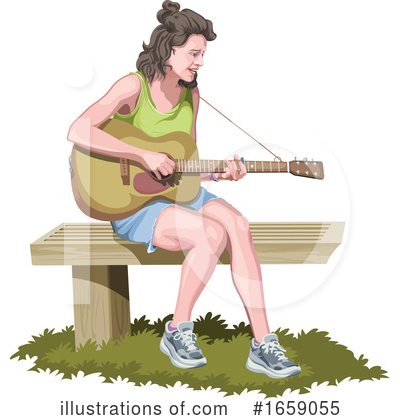 Royalty-Free (RF) Musician Clipart Illustration by Morphart Creations - Stock Sample #1659055