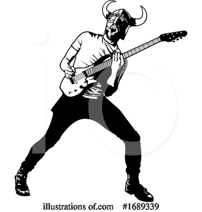 Royalty-Free (RF) Musician Clipart Illustration by dero - Stock Sample #1689339