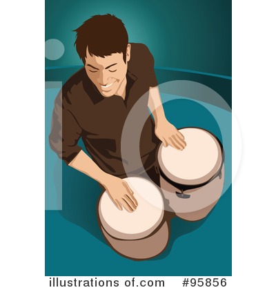 Royalty-Free (RF) Musician Clipart Illustration by mayawizard101 - Stock Sample #95856