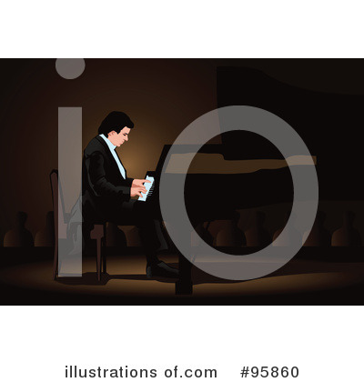 Pianist Clipart #95860 by mayawizard101