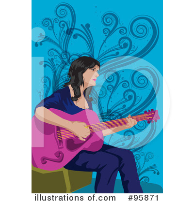 Guitarist Clipart #95871 by mayawizard101