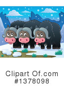 Musk Ox Clipart #1378098 by visekart