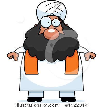 Royalty-Free (RF) Muslim Clipart Illustration by Cory Thoman - Stock Sample #1122314