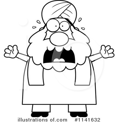Royalty-Free (RF) Muslim Clipart Illustration by Cory Thoman - Stock Sample #1141632