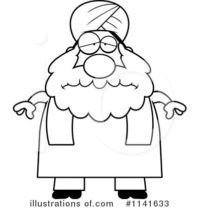Royalty-Free (RF) Muslim Clipart Illustration by Cory Thoman - Stock Sample #1141633