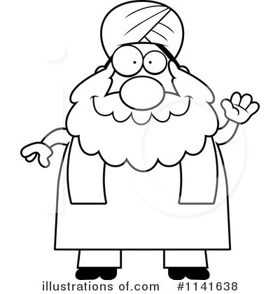Royalty-Free (RF) Muslim Clipart Illustration by Cory Thoman - Stock Sample #1141638