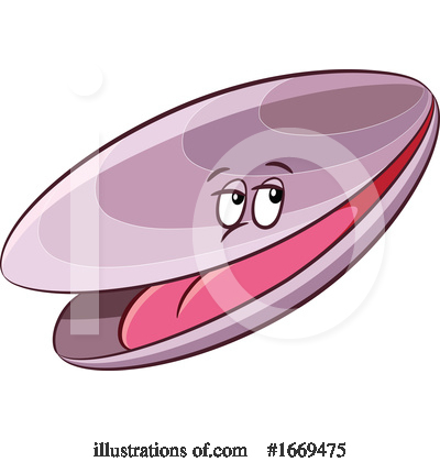 Royalty-Free (RF) Mussel Clipart Illustration by cidepix - Stock Sample #1669475