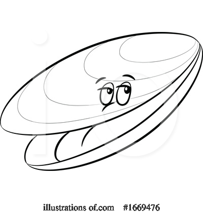Mussel Clipart #1669476 by cidepix