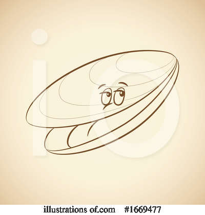 Royalty-Free (RF) Mussel Clipart Illustration by cidepix - Stock Sample #1669477