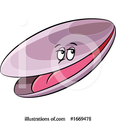 Royalty-Free (RF) Mussel Clipart Illustration by cidepix - Stock Sample #1669478