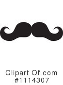 Mustache Clipart #1114307 by Johnny Sajem