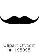 Mustache Clipart #1195095 by Vector Tradition SM