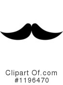 Mustache Clipart #1196470 by Vector Tradition SM
