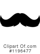 Mustache Clipart #1196477 by Vector Tradition SM