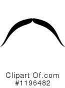 Mustache Clipart #1196482 by Vector Tradition SM