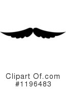Mustache Clipart #1196483 by Vector Tradition SM